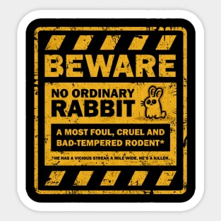 No Ordinary Rabbit Sticker